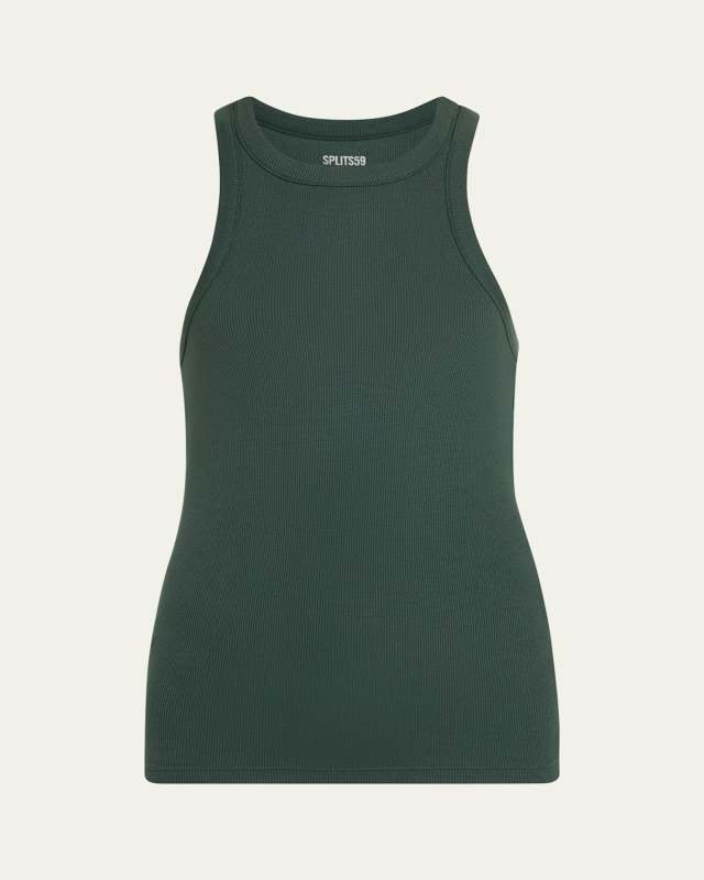 Kiki Rib Racerback Tank